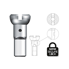 Rayons Inox Argent 2mm X 294mm Avec écrous - Boîte De 100 - VELOX