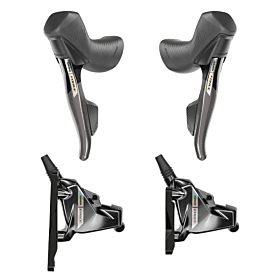 Levier De Frein Vélo En Alliage Aluminium - Paire, Diamètre Guidon 22.2mm, Pour Freins V Et C - 5