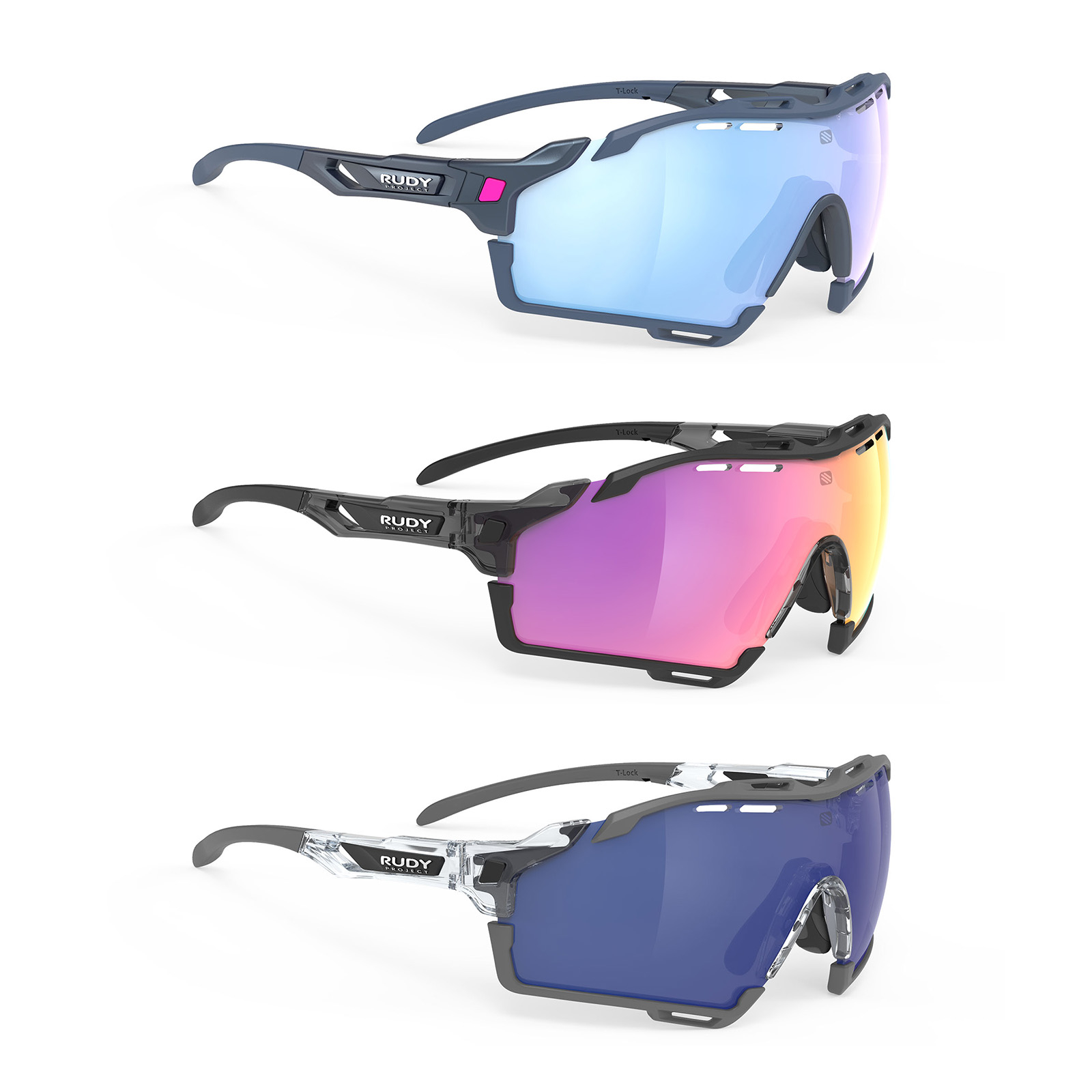 Rudy project Lunettes De Soleil Stratofly Noir | Runnerinn