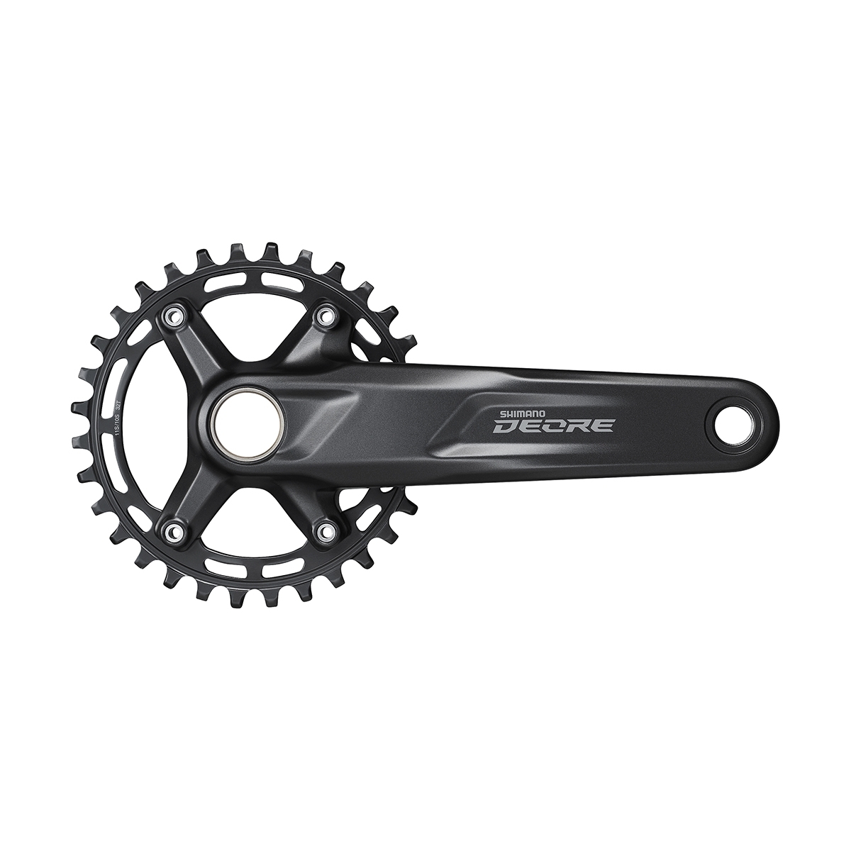 Pédalier Gauche Shimano 175 Mm – FC-M311 Noir, Montage Carré, Robuste Et Fiable !