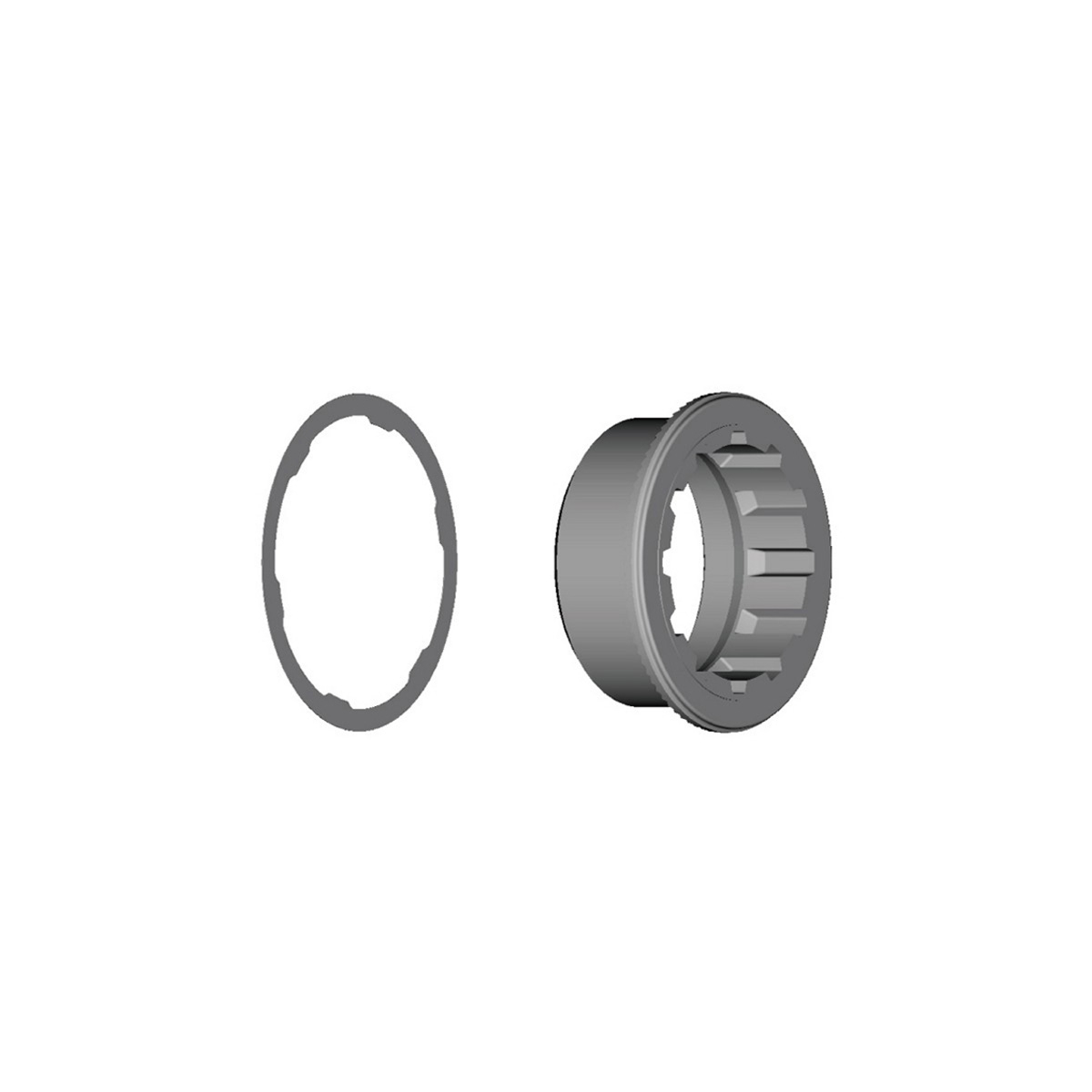 Ecrou serrage Shimano Hyper Glide pour cassette Shimano 8 / 9 vitesses