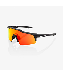 Lunettes 100% Speedcraft SL Soft Tact Black / HiPER Red
