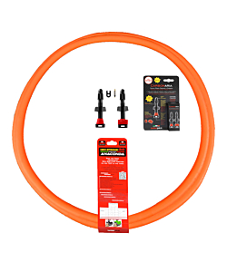 Mousse de Protection Barbieri Anaconda 3.0 Run Flat Gravel 700 + Valve Carbonaria