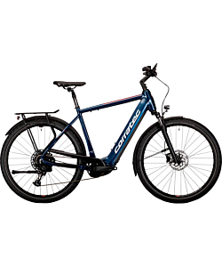 Corratec E-Power Trekking 28 CX6 12S Gent Blue / Red