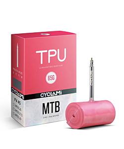 Chambre à Air VTT en TPU Cyclami 29x1.90-2.50 Presta Alu 65g