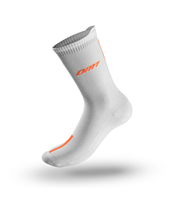 DMT Classic Race Chaussettes Blanc / Orange