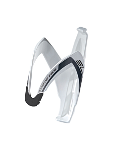 Elite Custom Race Porte-Bidon Blanc Logo Noir