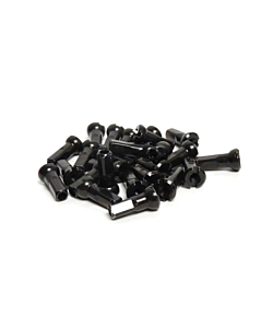 Écrou de Rayon Sapim Poliax Laiton Autobloquant Noir 12mm
