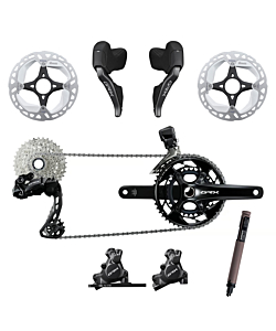 Groupe Gravel Shimano GRX Di2 RX825 2x12v