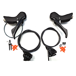 Jeu de leviers et de manettes de frein Shimano Retro Parts NOS Jeu de leviers et de manettes de frein Shimano Retro Parts NOS