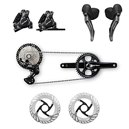 シマノ GRX RD-RX820 Shimano GRX RD-RX820 dérailleur 2x12 vitesses | Bike-Discount