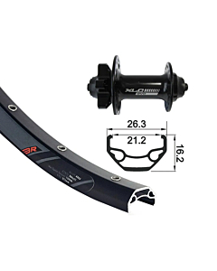 Roue Avant VTT 26" GMB XLC / Rodi Blackrock Disque QR