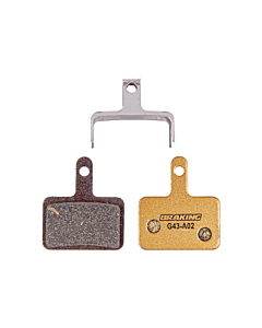 Plaquettes de frein à disque Sintérisées Braking P20 Shimano Deore / Alivio / Acera
