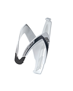 Elite Custom Race Porte-Bidon Blanc Logo Noir