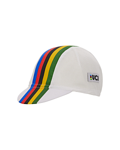 Casquette en mesh Santini UCI Champion du Monde