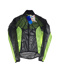 Veste Coupe Vent Santini Ice Respira Noir / Jaune