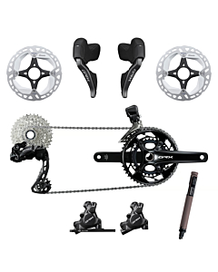 Groupe Gravel Shimano GRX Di2 RX825 2x12v