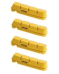 SwissStop Kit 4 Patins Yellow King FlashPro (Shimano-Sram)