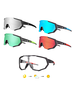 Lunettes de Cyclisme Photochromiques Tiger 5 (5 lentilles)