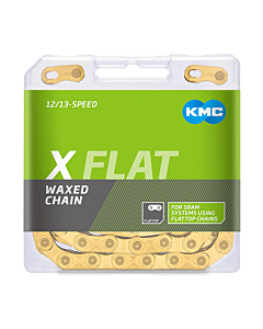 Chaîne KMC X Or Flat Waxed 12/13v
