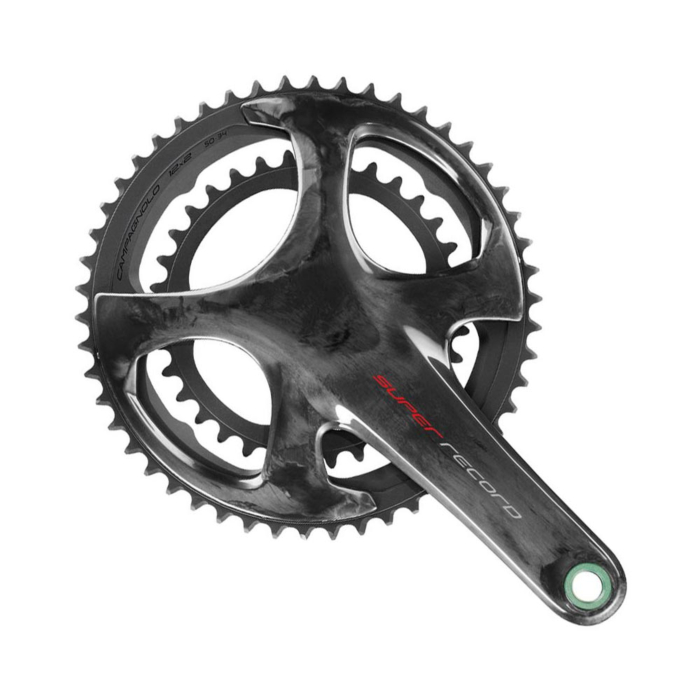 Pédalier Campagnolo Record Ultra Torque Double Plateau – Occasion, État Nickel !