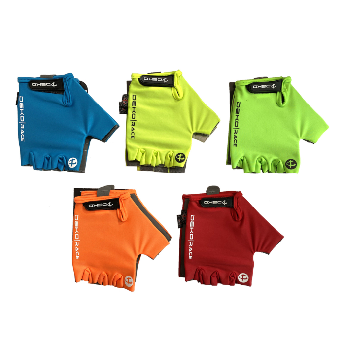 Gants de vélo vintage originaux des années 90 Neon, XL / 11 | H97011XL