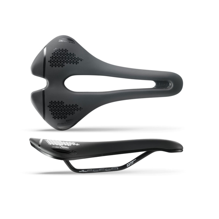 Selle Vélo De Route San Marco Noire - Occasion En Bon état - Fabriquée En Italie