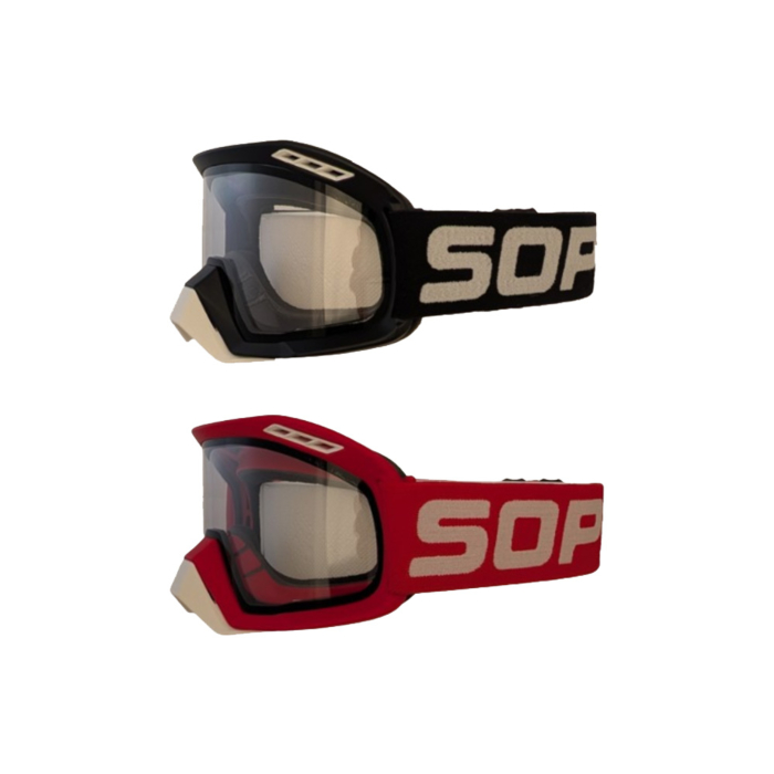 Masque Ski/vélo Skimaske UV400 Transparent - Passamontagna, Neuf, Fabriqué En France